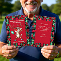 Pickleball 🎄 Joyeux Noël, texte personnalisé