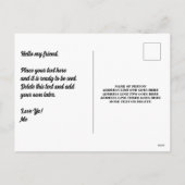 Cartes Pour Fêtes Annuelles Pickleball Naples Floride (Dos)