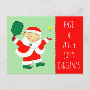 Cartes Pour Fêtes Annuelles Pickleball Noël