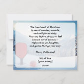 Cartes Pour Fêtes Annuelles Pickleball🎅Creative Chaos & Holiday Comebacks (Dos)