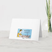 Cartes Pour Fêtes Annuelles Pièce de théâtre de Noël à l'école (Dos)