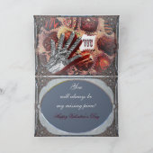Cartes Pour Fêtes Annuelles Pièce manquante Valentine personnalisable (Intérieur)