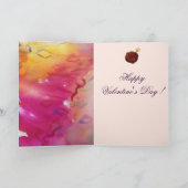 Cartes Pour Fêtes Annuelles PIERROT ET ARLECCHINA Saint-Valentin (Intérieur)