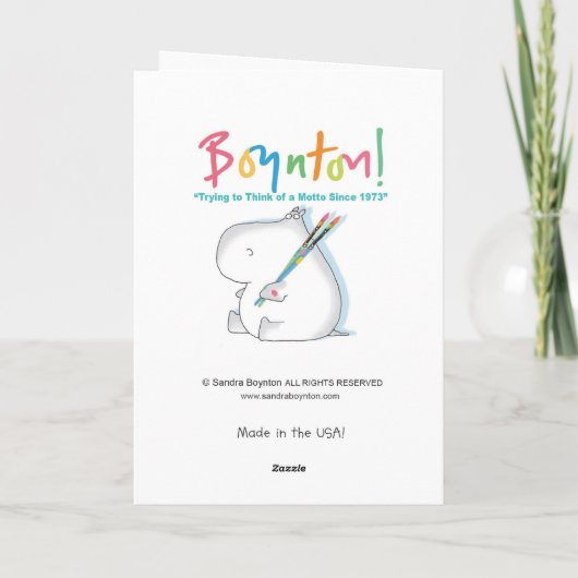 Cartes Pour Fêtes Annuelles PIG DUET Valentines par Boynton (Dos)