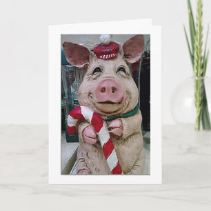 CARTES POUR FÊTES ANNUELLES PIGGY NOUS AVONS TOUT LE CHEMIN POUR DIRE "JEUNE N
