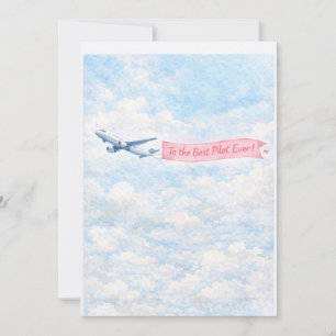 Cartes Pour Fêtes Annuelles Pilote du meilleur pilote qui soit