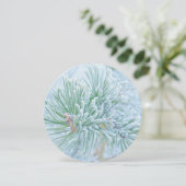 Cartes Pour Fêtes Annuelles Pin congelé (Debout devant)