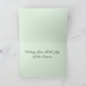 Cartes Pour Fêtes Annuelles Pin neigeux (Intérieur)