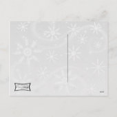 Cartes Pour Fêtes Annuelles Pinceau de Noël rétro (Dos)