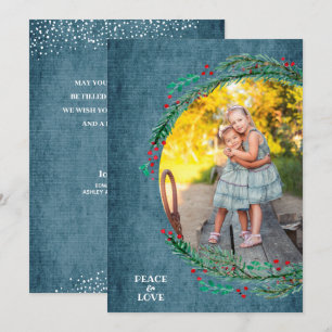 Cartes Pour Fêtes Annuelles Pine Christmas Photo