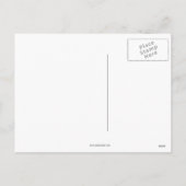 Cartes Pour Fêtes Annuelles Pine cône et branches de sapin accueil de vacances (Dos)