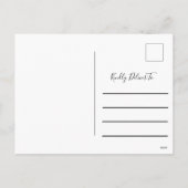 Cartes Pour Fêtes Annuelles Pine de Noël Immobilier (Dos)