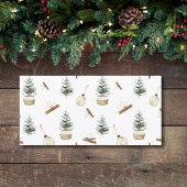 Cartes Pour Fêtes Annuelles Pine Tree Bow Christmas Elegant Photo Custom