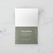 Cartes Pour Fêtes Annuelles Pine Wreath Plier Noël (Intérieur)