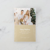 Cartes Pour Fêtes Annuelles Pine Wreath Plier Photo Petit Noël (Intérieur)