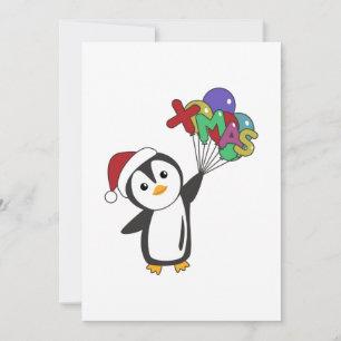 Cartes Pour Fêtes Annuelles Pingouin Christmas Snow Winter Animals Pingouins