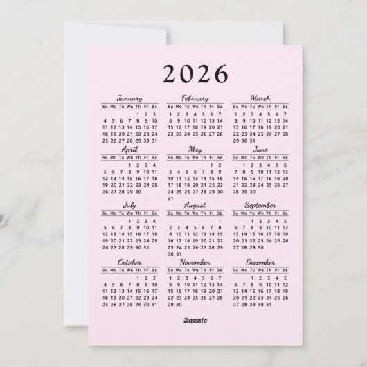 Cartes Pour Fêtes Annuelles Pink Joyeux Noël mignon patinage sur glace pingoui (Dos)