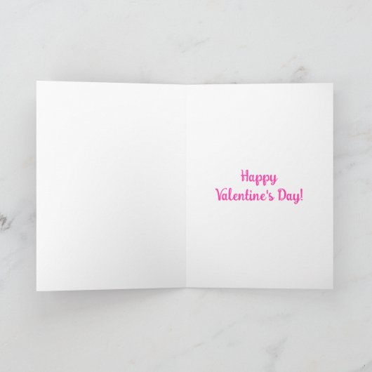 Cartes Pour Fêtes Annuelles Pink You Are My Sunshine Joyeux Valentines Day (Intérieur)
