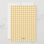 Cartes Pour Fêtes Annuelles Pique-nique d'été fête d'anniversaire de l'ours en (Dos)