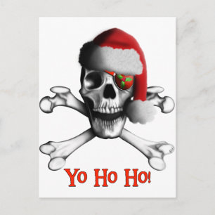 Cartes Pour Fêtes Annuelles Pirate de Noël