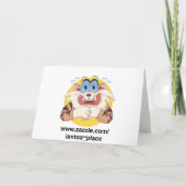 Cartes Pour Fêtes Annuelles Piscine de pingouins (Dos)