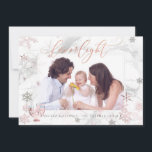 Cartes Pour Fêtes Annuelles PixDezines Love  Léger Hanoukka Marbre Snowflakes<br><div class="desc">Pixdezines l'amour et la lumière Hanoukka Blessings cartes, flocons de neige en faux or rose et argent. "Love & Light" dans une police de script moderne amusante. Arrière - plan en marbre amovible en gris avec filtre de zazzle nous l'avons changé en rose. do-it-yourself découpe, polices et couleurs des polices....</div>