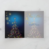 Cartes Pour Fêtes Annuelles PixDezines Sparkling Christmas Tree|do-it-yourself (Intérieur)