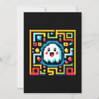 Pixel Ghost Maze - Jeu Retro Inspiré Arcade