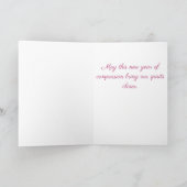 Cartes Pour Fêtes Annuelles Pixie Raccoon - Noël Bonjour (Intérieur)