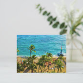 Cartes Pour Fêtes Annuelles Plage de Waikiki (Debout devant)