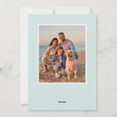 Cartes Pour Fêtes Annuelles Plage Mers Et Salutations (Dos)