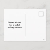 Cartes Pour Fêtes Annuelles Plage Noël Joyeux Dollar de sable (Dos)