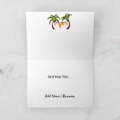 Cartes Pour Fêtes Annuelles Plage Père Noël - SRF (Intérieur)