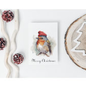 Cartes Pour Fêtes Annuelles Plaisir d'hiver de Robin, sur mesure