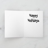 Cartes Pour Fêtes Annuelles Plaisir en ski (Intérieur)