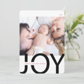 Cartes Pour Fêtes Annuelles Plaisir Moderne (Debout devant)