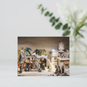 Cartes Pour Fêtes Annuelles Plan de la crèche pour Noël (Debout devant)