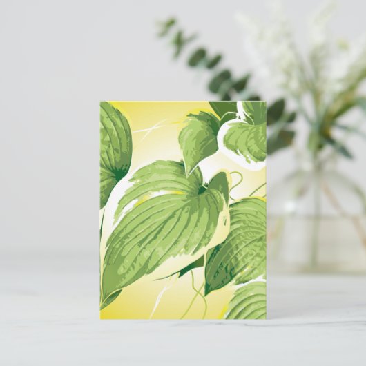 Cartes Pour Fêtes Annuelles Plante de ficus 4 (Debout devant)