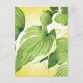 Cartes Pour Fêtes Annuelles Plante de ficus 4 (Devant)