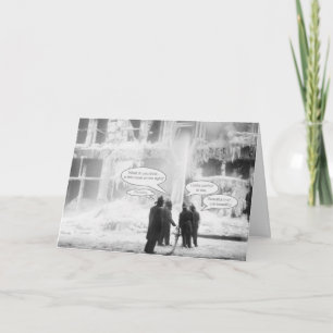 Cartes Pour Fêtes Annuelles Plate-forme de pompiers les halls