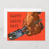 Cartes Pour Fêtes Annuelles Pliers à la main (Devant / Derrière)