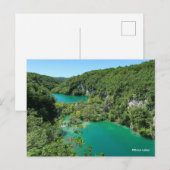 Cartes Pour Fêtes Annuelles Plitvice Lakes Croatia (Devant / Derrière)