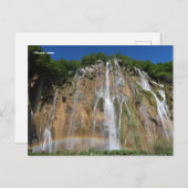 Cartes Pour Fêtes Annuelles Plitvice Lakes Croatia (Devant / Derrière)