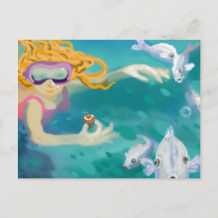 Cartes Pour Fêtes Annuelles Plongée en mer