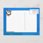 Cartes Pour Fêtes Annuelles Plongée sous-marine Oeuf de Pâques (Dos)