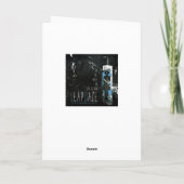 Cartes Pour Fêtes Annuelles plumérie (Dos)