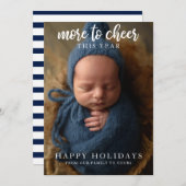 Cartes Pour Fêtes Annuelles Plus à Cheer Calligraphy (Devant / Derrière)