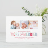 Cartes Pour Fêtes Annuelles Plus d'annonces de naissance de jour férié Merrier (Debout devant)
