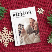 Cartes Pour Fêtes Annuelles Plus la grossesse moderne de Noël est Merrier