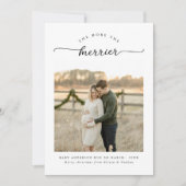 Cartes Pour Fêtes Annuelles Plus La Grossesse Unique De Noël Plus Merrier (Devant)